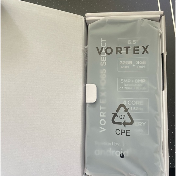 Two (2)Vortex Cellular HD65 Select - 32GB - Black Smartphone - Picture 3 of 6